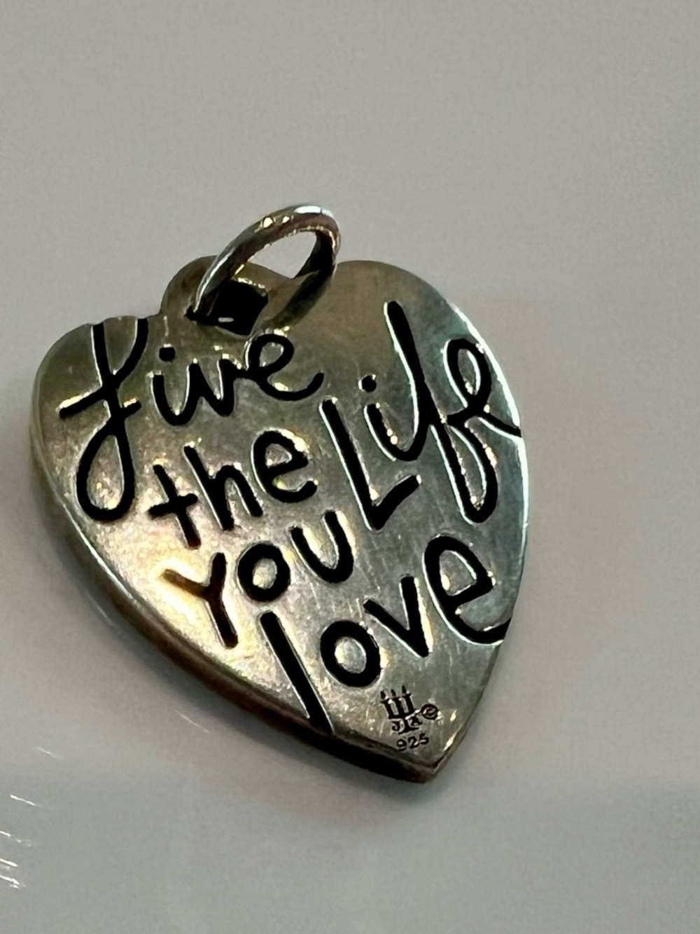 James Avery Retired "Love the Life you Live" charm